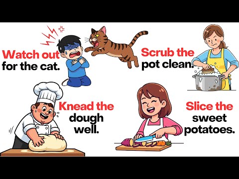 🔥 50 Daily English Commands & Warnings for Beginners | Learn American English A2 #nativeenglish