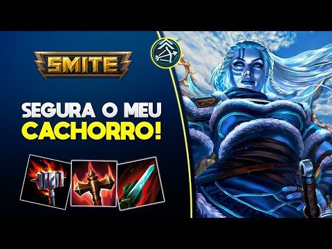 Segura o meu CACHORRO! KALDR OP! SKADI ADC - ⚡ Smite BR Ranked Conquista