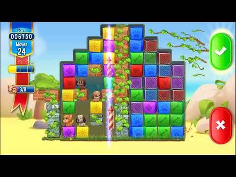 Pet Rescue Saga game for kids level 20 ★