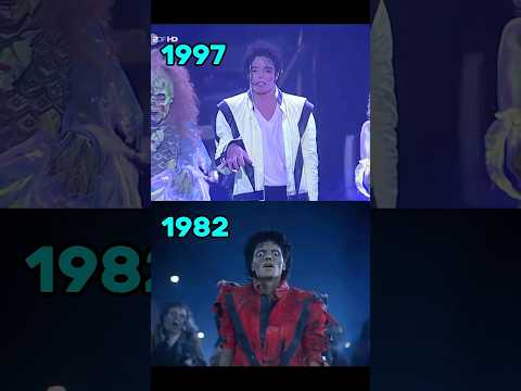 MICHAEL JACKSON HISTORY TOUR THRILLER MASHUP 1982 😯