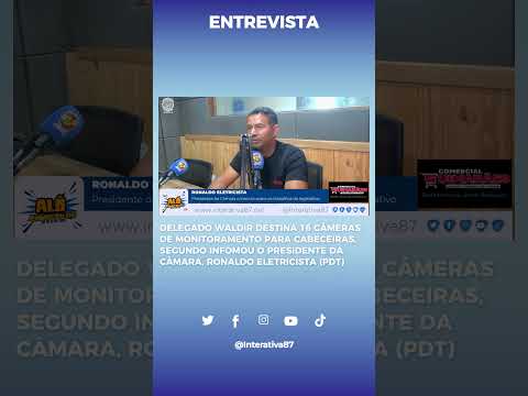 Cabeceiras contará com câmeras de monitoramento