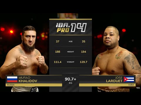 Murad Khalidov 🇷🇺 vs Jose Larduet 🇨🇺 | IBA.PRO 14 | January 30, 2026 | Moscow, Russia