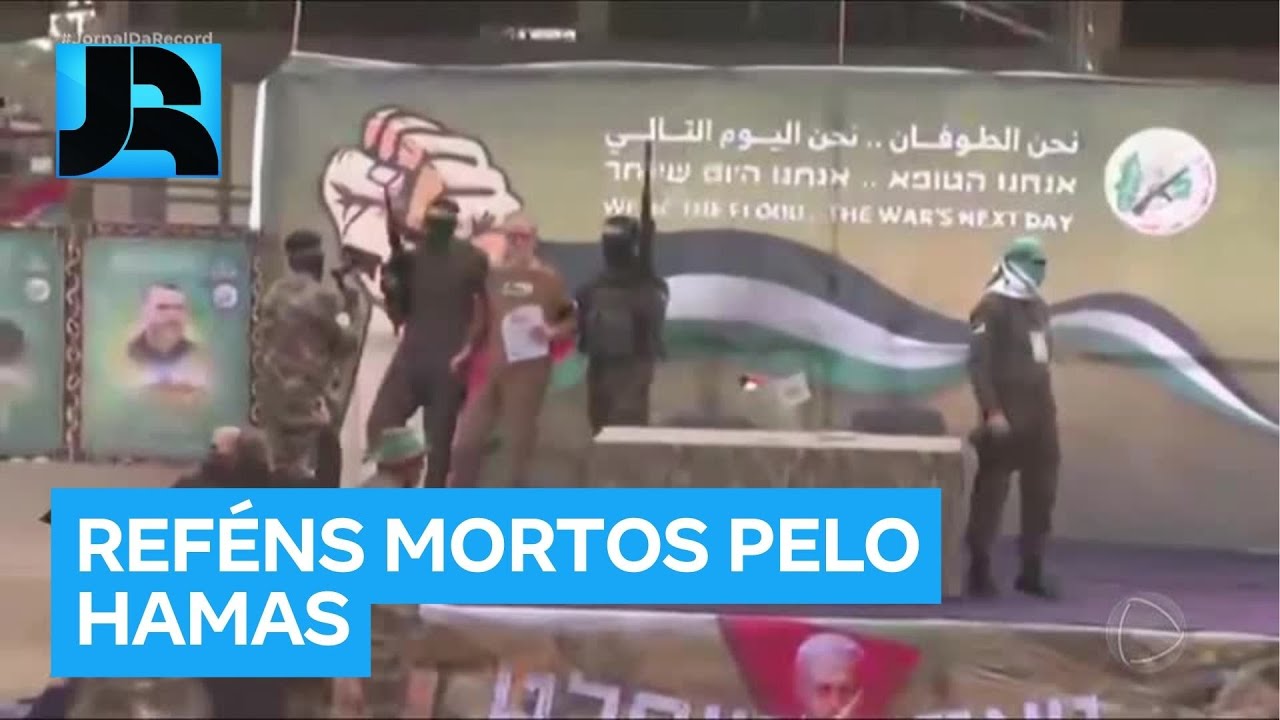 Israel deve receber na quinta (20) os corpos de quatro reféns mortos pelo Hamas na Faixa de Gaza