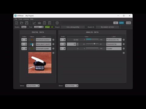 Creating a user interface for your Arduino project in 5 min (GUI for Arduino)