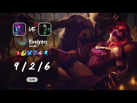 Evelynn Jungle vs Urgot - EUW Challenger Patch 13.9