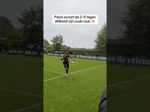 Paulo Scoort Tegen WillemII 🤯 | #shorts