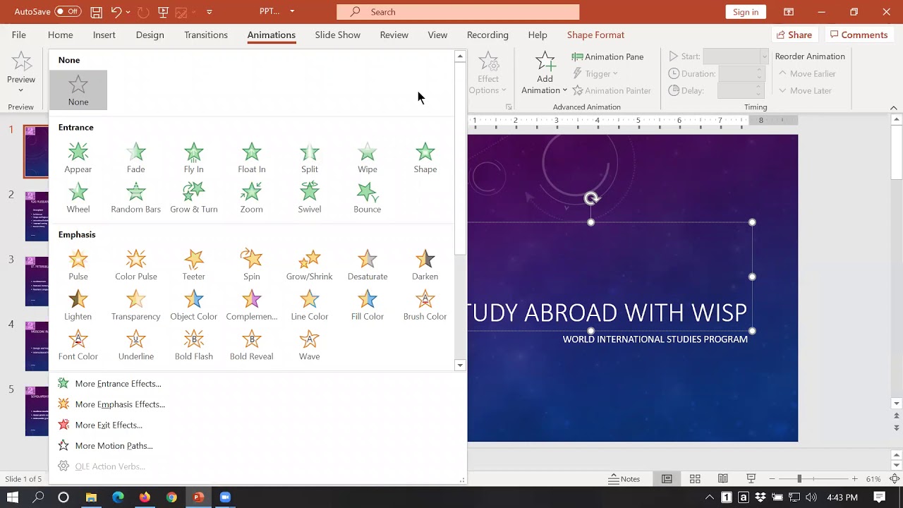 PowerPoint Module 4 HW guide