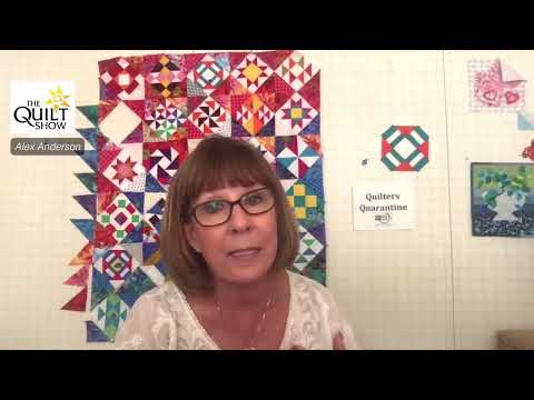 Alex Anderson LIVE: The Spool Block - Kaffe Mystery Class 13