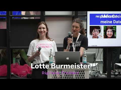 re:publica 2024: Mein Gesicht, mein Körper, meine Daten, meine Freiheit: Gesichtserkennung stoppen!
