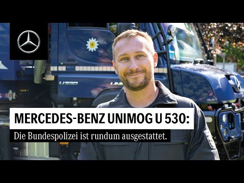 Mercedes-Benz Unimog U 530: Die Bundespolizei ist rundum ausgestattet