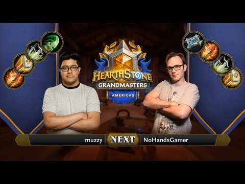 muzzy vs NoHandsGamer | 2021 Hearthstone Grandmasters Americas | Top 8 | Season 1 | Week 1