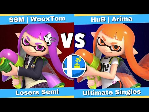 Smash Sur Mer Weekly #31 - Losers Semi : SSM | WooxTom (Inkling) VS HuB | Arima (Inkling)