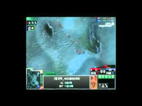 [SC2-FR] SK Planet Proleague Playoffs Bbyoung (CJ) vs Sacsri (SKT) R2 Set 3