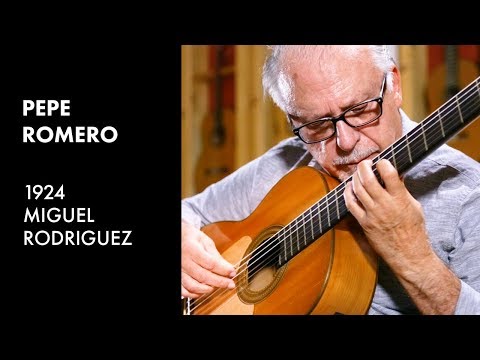 Miguel Rodriguez ex Pepe Romero 1924 Flamenco Guitar Spruce/Cypress image 12