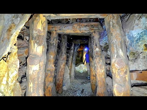 Frozen in Time: Exploring an 1897 California Gold Mine with Hand Hewn Timbering & Rich Mineral Veins