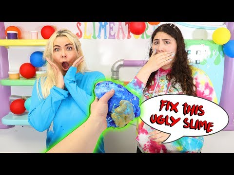 FIX THIS UGLY SLIME CHALLENGE! Slimeatory $599.2
