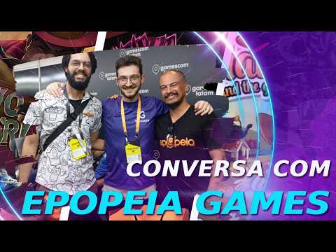 gamescom latam 2026 | Entrevista com ‪Epopeia Games‬ e Conheça Bravo, Gaspar! e Mullet Madjack pra Switch