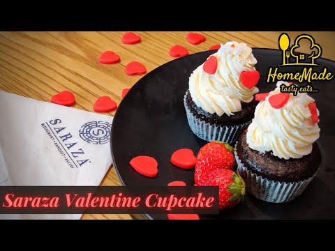 Valentine Special Cupcake | Valentine Chocolate Cupcake | Valentine Cupcake Recipe | Eggless Cupcake