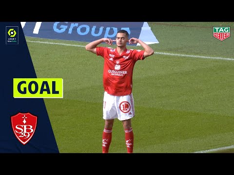 Goal Romain FAIVRE (8' - STADE BRESTOIS 29) STADE BRESTOIS 29 - AS MONACO (1-0) 20/21