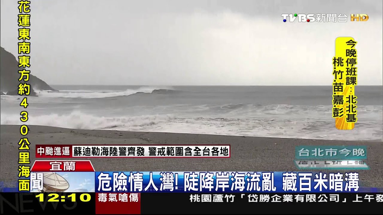危險情人灣！陡降岸海流亂　藏百米暗溝