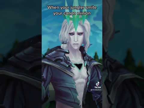 When the jungler smite your canon…(Zoolander meme)#leagueoflegends #shorts #leagueoflegendswildrift