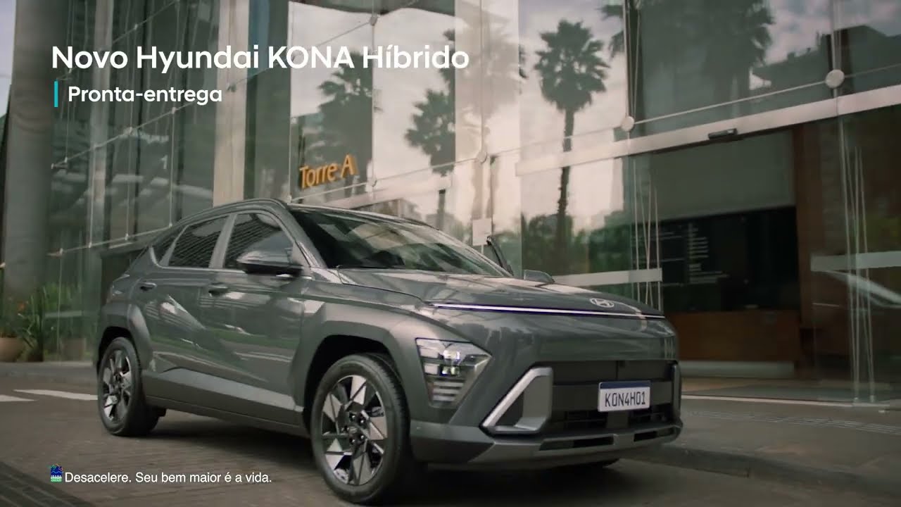 Capa do vídeo: Hyundai Kona Hybrid: tecnologia, economia e a inovação da frenagem regenerativa