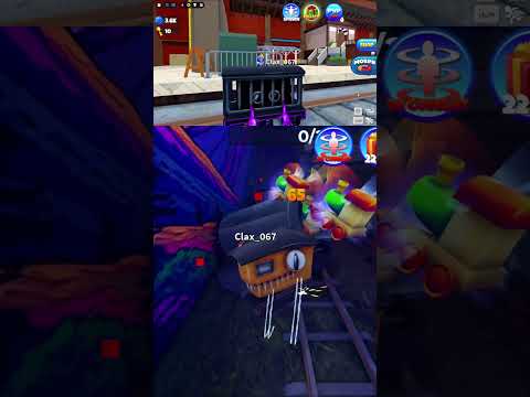 How to get Purple Train Level 4 Badge In Morph World! TRAIN MAZE