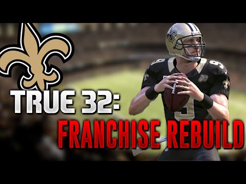 Madden 17 Career Mode Footage | True 32 | The Saints Go Marchin' In | Franchise Rebuild