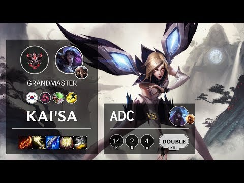 Kai'Sa ADC vs Aphelios - KR Grandmaster Patch 10.9