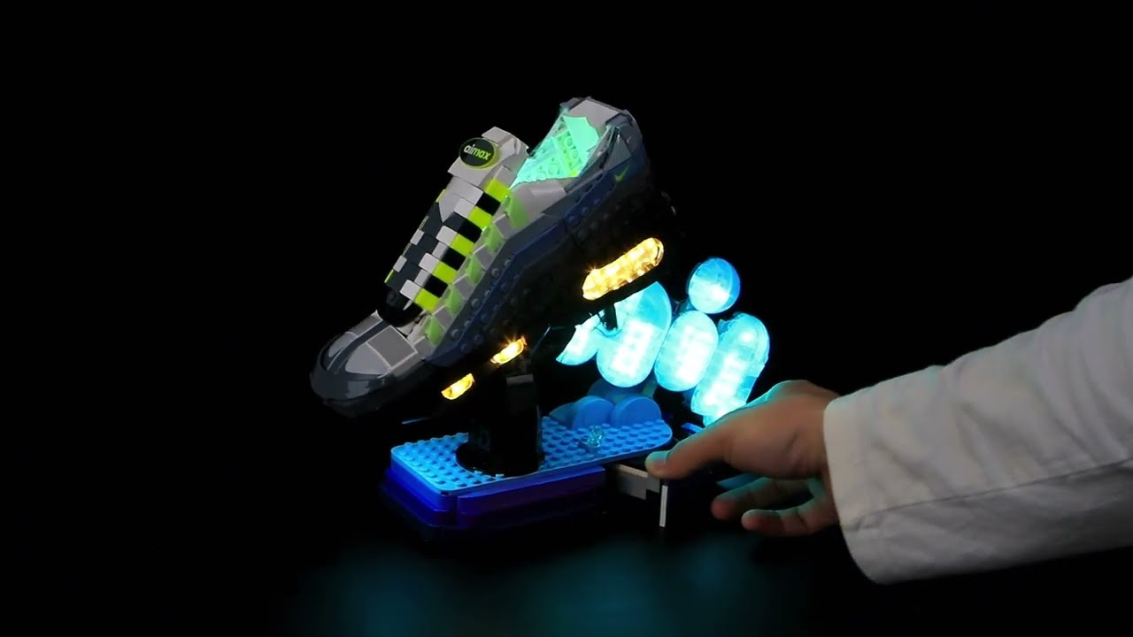 BrickBling LED-Licht-Set für LEGO® 43025 Nike Air max 95 x
