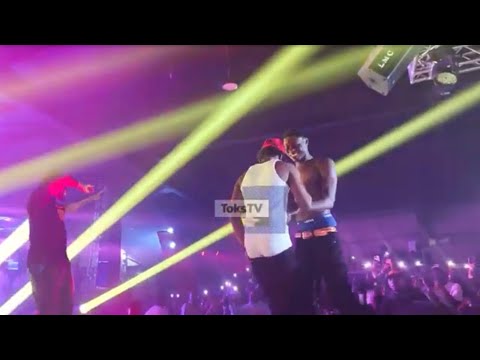 MohBad with Bella Shmurda, Small Doctor, Seyi Vibez, Berri Tiga at DJ 4Kerty’s concert | May he RIP