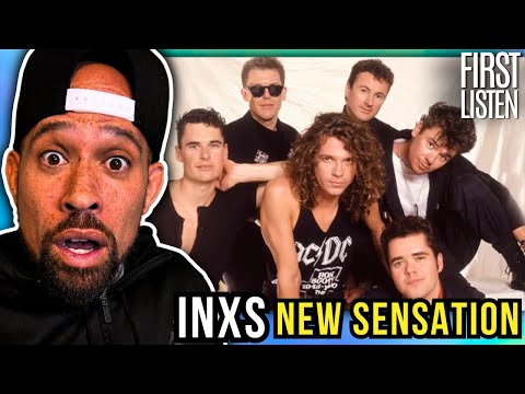 Rapper FIRST time REACTION to INXS - New Sensation! Damn, they snapped...
