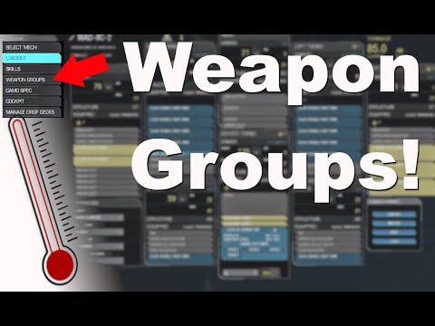 Mechwarrior Online: Set your weapon groups!