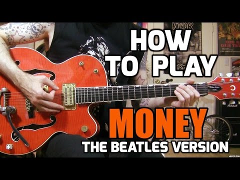 Money - Beatles Guitar Lesson w/tabs
