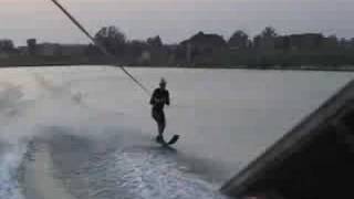 preview picture of video 'Damon Tries a Slalom Back Gainer'