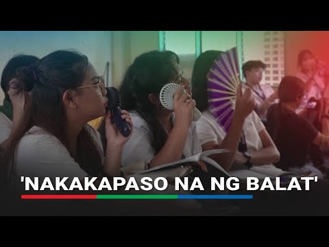 Philippine students learn about climate change the hard way