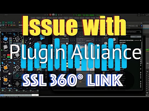 SSL 360Link and Plugin Alliance issue.