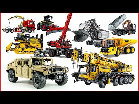 COMPILATION Best of LEGO Technic sets of All Time - Speed Build for Collectors