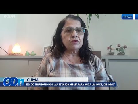 85% do território do Piauí está sob alerta para baixa umidade, diz INMET 10 08 2021