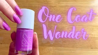 In Hand Review of Olive & June, Long Lasting Polish, Jam Please