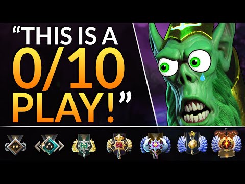 GUESS THE RANK - "You are the WORST PLAYER in Dota" - Pro Coach Gameplay Review | Dota 2 Guide