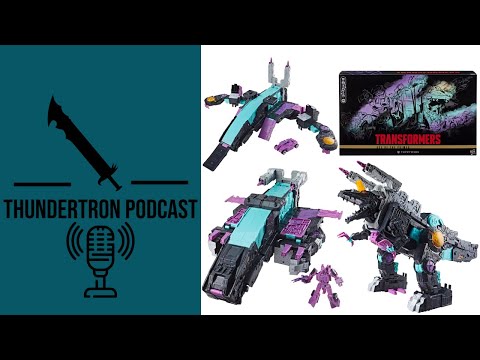 Thundertron Podcast: Transformers Age Of The Primes Titan Class Trypticon Revealed!!! (Thoughts)