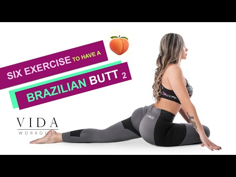 6 Exercise to Have a Brazilian Butt //Part 2// Bubble Glute/ Booty Workout / Tone & Shape Glutes