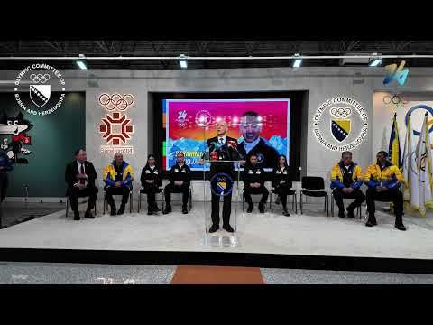 prof.dr. Izet Rađo, predsjednik OK BiH - Predstavljen bh. tim za ZOI Milano Cortina 2026