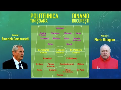 Politehnica Timișoara - Dinamo București 2-2 (1-2), Etapa 26,  19.03.1994 Divizia  Națională