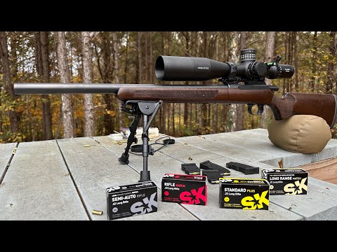 CZ 457 VARMINT & SK AMMO COMPARISON