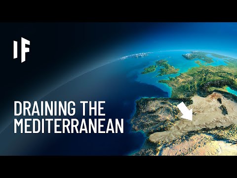 地中海の水を抜いたら？ (What If We Drained the Mediterranean?)