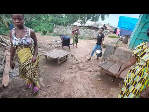 EXPLORING MOYAMBA MARKET PLACE GHETTO OF SIERRA LEONE 🇸🇱 WEST AFRICA 🇸🇱