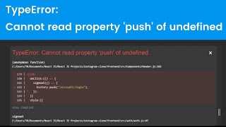 TypeError: Cannot read property push of undefined | react router dom history.push