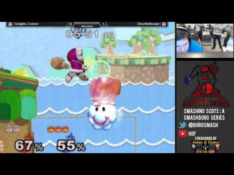 Genghis Connor vs DizzKidboogie - Melee Winners Finals - Smashing Scots